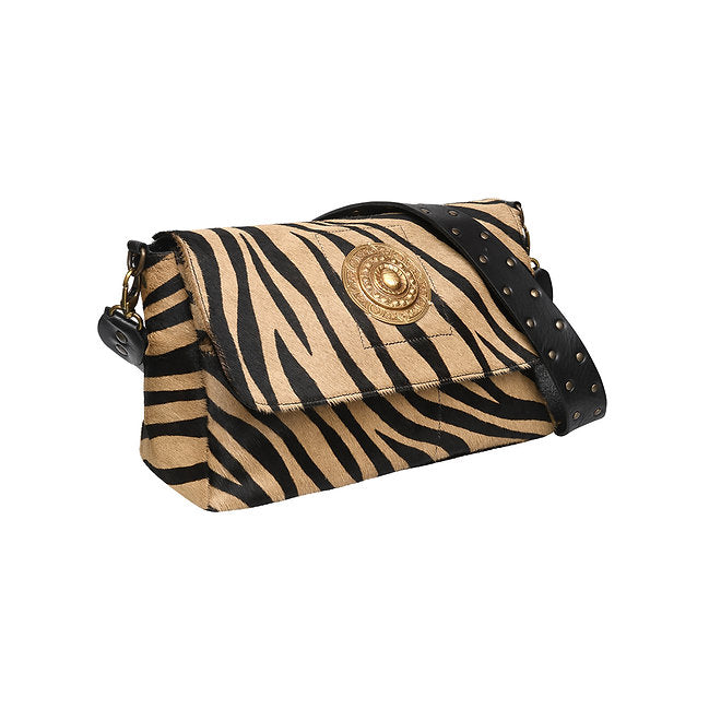 Big Sacai Zebra Vachetta
