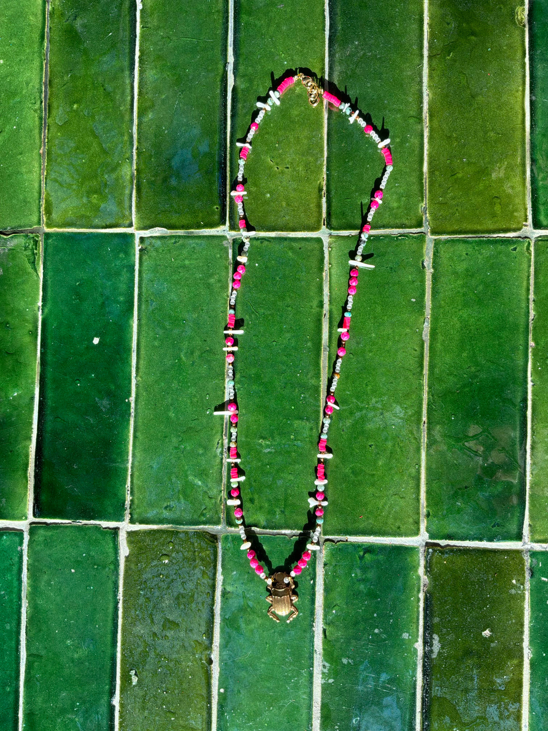 Collier en perles naturelles